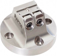 Raptor Workholding - 3/4" Jaw Width, 3" High x 4.97" Wide Dovetail Vise - For Use with 4 & 5 Axis Workholding Systems - USA Tool & Supply