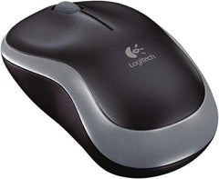 Logitech - Black Mouse - Use with Mac OS X 10.4 & Later, Windows XP, Vista, 7 - USA Tool & Supply