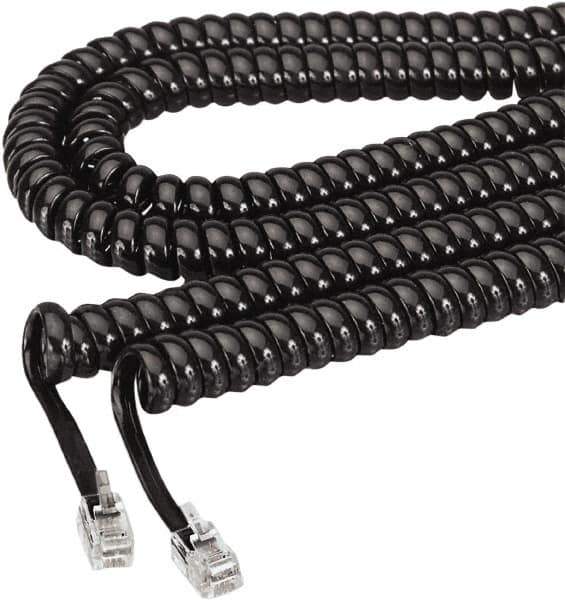 Softalk - Coiled Phone Cord - USA Tool & Supply