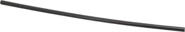 Made in USA - 6" Long, 2:1, PVC Heat Shrink Electrical Tubing - Black - USA Tool & Supply