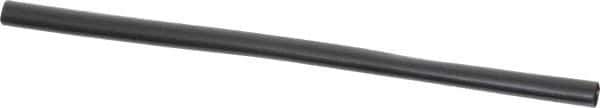 Made in USA - 6" Long, 2:1, PVC Heat Shrink Electrical Tubing - Black - USA Tool & Supply