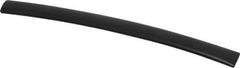 Made in USA - 6" Long, 2:1, PVC Heat Shrink Electrical Tubing - Black - USA Tool & Supply