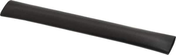 Made in USA - 6" Long, 2:1, PVC Heat Shrink Electrical Tubing - Black - USA Tool & Supply