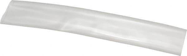 Made in USA - 6" Long, 2:1, PVC Heat Shrink Electrical Tubing - Clear - USA Tool & Supply