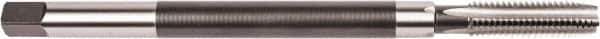 Union Butterfield - 1/2-13 UNC, 3B Class of Fit, 4 Flute Plug Hand Pulley Tap - High Speed Steel, Bright Finish, Right Hand Flute, H3 Thread Limit, 6" OAL, 1/2" Shank Diam - USA Tool & Supply