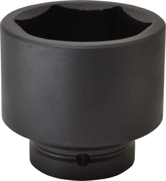Proto - 1" Drive 75mm Impact Socket - 6 Points, 3-27/32" OAL - USA Tool & Supply
