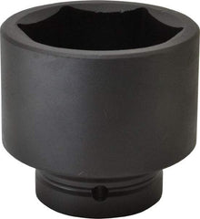 Proto - 1" Drive 75mm Impact Socket - 6 Points, 3-27/32" OAL - USA Tool & Supply