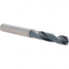 Sumitomo - 8.7mm 135° Solid Carbide Screw Machine Drill Bit - TiAlCr/TiSi Finish, 38mm Flute Length, 82mm OAL - USA Tool & Supply