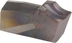 Kennametal - A2040 CF KCU25 Grade, 0.1575" Cutting Width, Carbide Cutoff Insert - 6° Left Hand Lead Angle, 0.008" Cnr Rad, AlTiN Coated, Single End - USA Tool & Supply