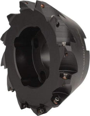 Kennametal - 6" Cut Diam, 0.098" Max Depth, 1-1/2" Arbor Hole, 12 Inserts, XD 12 Insert Style, Indexable Copy Face Mill - C7792VXD12-6.00Z12R Cutter Style, 2.48" High, Series 7792 - USA Tool & Supply