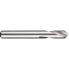 DORMER - 8mm Body Diam, 120°, 79mm OAL, High Speed Steel Spotting Drill - USA Tool & Supply