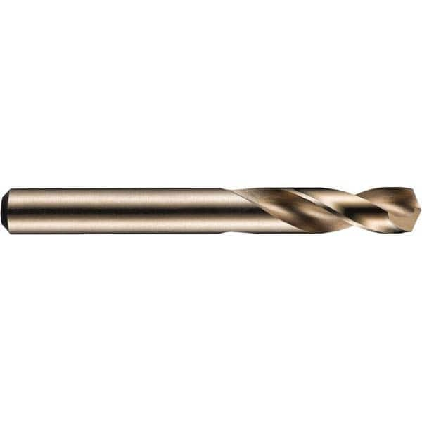 DORMER - 9.9mm 135° Spiral Flute High Speed Steel Screw Machine Drill Bit - USA Tool & Supply