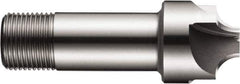DORMER - 5/32" Radius, 9/16" Mill Diam, 4 Flute High Speed Steel Corner Rounding End Mill - Single End, Uncoated, 2.3819" OAL, 1/2" Shank Diam - USA Tool & Supply
