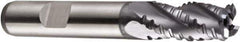 DORMER - 16mm Diam, Coarse Pitch, 32mm LOC, 4 Flute Cobalt Roughing Square End Mill - TiCN Finish, 92mm OAL, 16mm Shank Diam, Single End, Extended Reach, 30° Helix - USA Tool & Supply