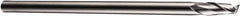 DORMER - 2 Flute Cobalt Roughing & Finishing Square End Mill - Uncoated, Straight Shank, 30° Helix, Centercutting, Regular Length - USA Tool & Supply