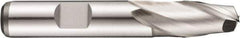 DORMER - 1/4" Diam, 10mm LOC, 2 Flute Powdered Metal Keyway End Mill - Spiral Flute, Uncoated, 10mm Shank Diam, 60mm OAL, 30° Helix, Centercutting - USA Tool & Supply