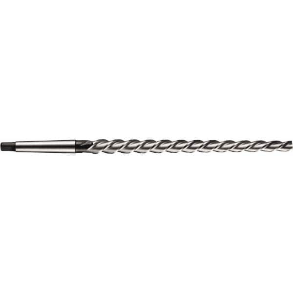 DORMER - 14mm Pin, 0.699" Diam, 0.5461" Small End, Morse Taper Shank, 194mm Flute, Taper Pin Reamer - USA Tool & Supply
