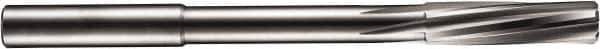 DORMER - 5.98mm Solid Carbide 6 Flute Chucking Reamer - Spiral Flute, 6mm Straight Shank, 26mm Flute Length, 93mm OAL - USA Tool & Supply