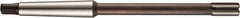 DORMER - 19mm Solid Carbide 6 Flute Chucking Reamer - Straight Flute, 2MT Morse Taper Shank, 22mm Flute Length, 223mm OAL - USA Tool & Supply
