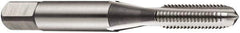 DORMER - 9/16-12 BSW 4 Flute Bright Finish High Speed Steel Straight Flute Standard Hand Tap - Bottoming, Right Hand Thread, 80mm OAL, 30mm Thread Length, Oversize - Exact Industrial Supply