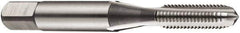 DORMER - 5/16-24 UNF 2B 3 Flute Bright Finish High Speed Steel Straight Flute Standard Hand Tap - Bottoming, Right Hand Thread, 63mm OAL, 19mm Thread Length, Oversize - Exact Industrial Supply
