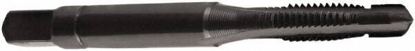 DORMER - M27x3.00 Metric Coarse, 4 Flute, Bottoming, Plug & Taper, Oxide Finish, Cobalt Tap Set - Right Hand Cut, 110mm OAL, 6HX Class of Fit, Series E102 - USA Tool & Supply