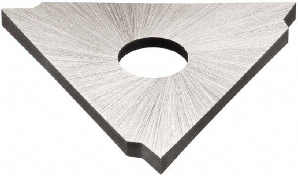 DORMER - K300 0.9062" Cutting Width, Cobalt Cutoff Insert - 0° Neutral Lead Angle - USA Tool & Supply