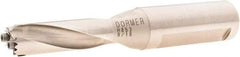 DORMER - 13.5 to 14.5mm Diam, 3xD, 3/4" Shank Diam, 52.5mm Flute, 116.5mm OAL, Replaceable Tip Drill - H853 Toolholder, Series H853 - USA Tool & Supply