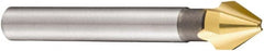 DORMER - 6mm Shank Diam, 3 Flute 60° High Speed Steel Countersink - USA Tool & Supply