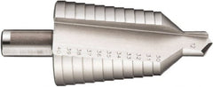 DORMER - 10 Hole Sizes, 30 to 40mm Hole Diam High Speed Steel Step Drill Bit - USA Tool & Supply