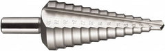 DORMER - 13 Hole Sizes, 6 to 30mm Hole Diam High Speed Steel Step Drill Bit - USA Tool & Supply