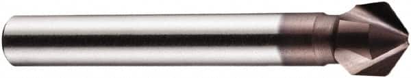 DORMER - 10mm Shank Diam, 3 Flute 100° High Speed Steel Countersink - USA Tool & Supply
