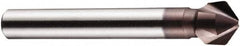 DORMER - 10mm Shank Diam, 3 Flute 100° High Speed Steel Countersink - USA Tool & Supply