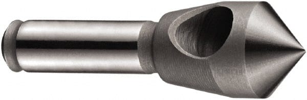 DORMER - 44mm Head Diam, 15mm Shank Diam, 1 Flute 90° Cobalt Countersink - USA Tool & Supply