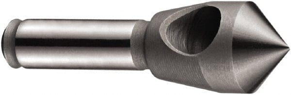 DORMER - 28mm Head Diam, 12mm Shank Diam, 1 Flute 90° Cobalt Countersink - USA Tool & Supply