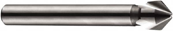 DORMER - 12mm Shank Diam, 3 Flute 90° High Speed Steel Countersink - USA Tool & Supply