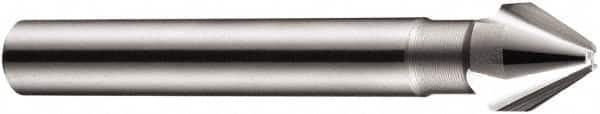 DORMER - 8mm Shank Diam, 3 Flute 60° High Speed Steel Countersink - USA Tool & Supply