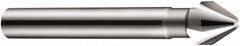 DORMER - 6mm Shank Diam, 3 Flute 60° High Speed Steel Countersink - USA Tool & Supply