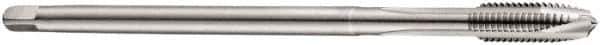 DORMER - M14x2.00 Metric Coarse 3 Flute Bright Finish Cobalt Spiral Point Extension Tap - Plug Chamfer, 127mm OAL, 6H Class of Fit, Series E606 - USA Tool & Supply