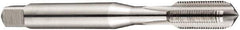 DORMER - 1-14 UN 2B 4 Flute Bright Finish High Speed Steel Straight Flute Machine Tap - Bottoming, Right Hand Thread, 130mm OAL, 36mm Thread Length, Oversize - USA Tool & Supply