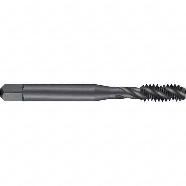 DORMER - 3/8-16 BSW 3 Flute Bottoming Spiral Flute Tap - USA Tool & Supply