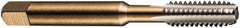 DORMER - 5/8-11 BSW, 4 Flute, Bottoming, Plug & Taper, Bright Finish, High Speed Steel Tap Set - Right Hand Cut, 102mm OAL, Medium Class of Fit, Series E531 - USA Tool & Supply