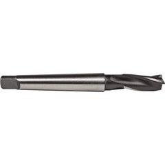 Union Butterfield - 1-1/8" Diam, 3" Shank, Diam, 3 Flutes, Taper Shank, Interchangeable Pilot Counterbore - USA Tool & Supply