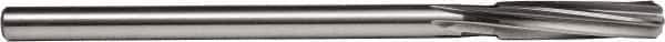 Union Butterfield - 13/64" High Speed Steel 6 Flute Chucking Reamer - Spiral Flute, 0.1945" Straight Shank, 1-1/4" Flute Length, 5" OAL - USA Tool & Supply