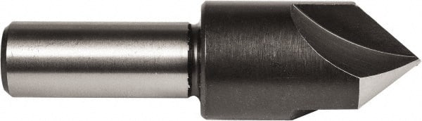 Union Butterfield - 1/4" Head Diam, 3/16" Shank Diam, 3 Flute 60° High Speed Steel Countersink - USA Tool & Supply