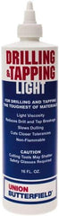 Union Butterfield - 16 oz Bottle Cutting & Tapping Fluid - Use on Ferrous Metals & Nonferrous Metals - USA Tool & Supply