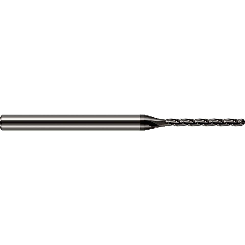 Harvey Tool - Ball End Mills; Mill Diameter (Inch): 1/8 ; Mill Diameter (Decimal Inch): 0.1250 ; Number of Flutes: 3 ; Length of Cut (Inch): 1-7/8 ; Length of Cut (Decimal Inch): 1.8750 ; Material: Solid Carbide - Exact Industrial Supply