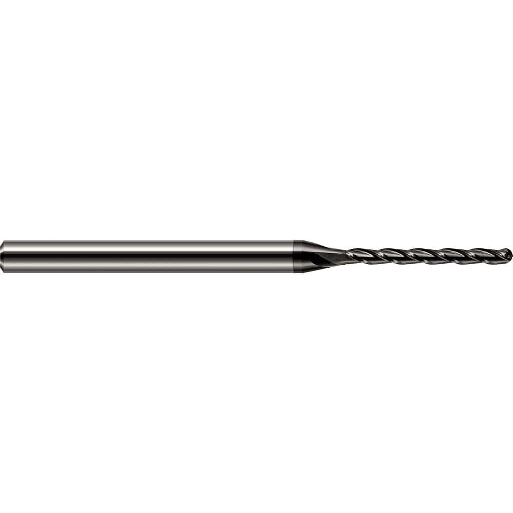 Harvey Tool - 1/16" Diam, 0.95" LOC, 3 Flute Solid Carbide Ball End Mill - Exact Industrial Supply