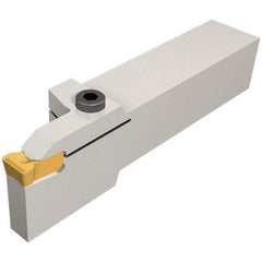 Iscar - GHD, External, Right Hand, 38mm Max Depth of Cut, 13 to 17.4mm Groove Width, Indexable Grooving Tool Holder - TIGER Insert Compatibility, 40mm Shank Height, 40mm Shank Width, 170mm OAL - USA Tool & Supply