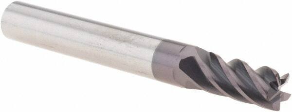 M.A. Ford - 9/32", 5 Flute, Single End, Solid Carbide, 0.015" Corner Radius End Mill - 2-1/2" OAL, 38° Helix, Right Hand Flute, 5/8" LOC, Right Hand Cut - USA Tool & Supply